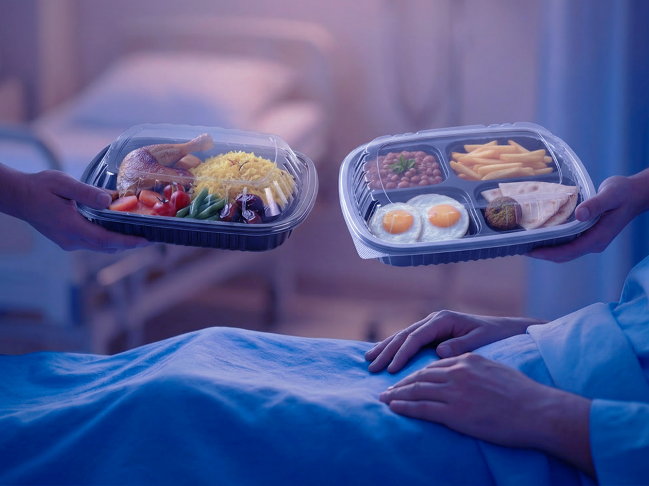 إفطار وسحور المرضى والعاملين