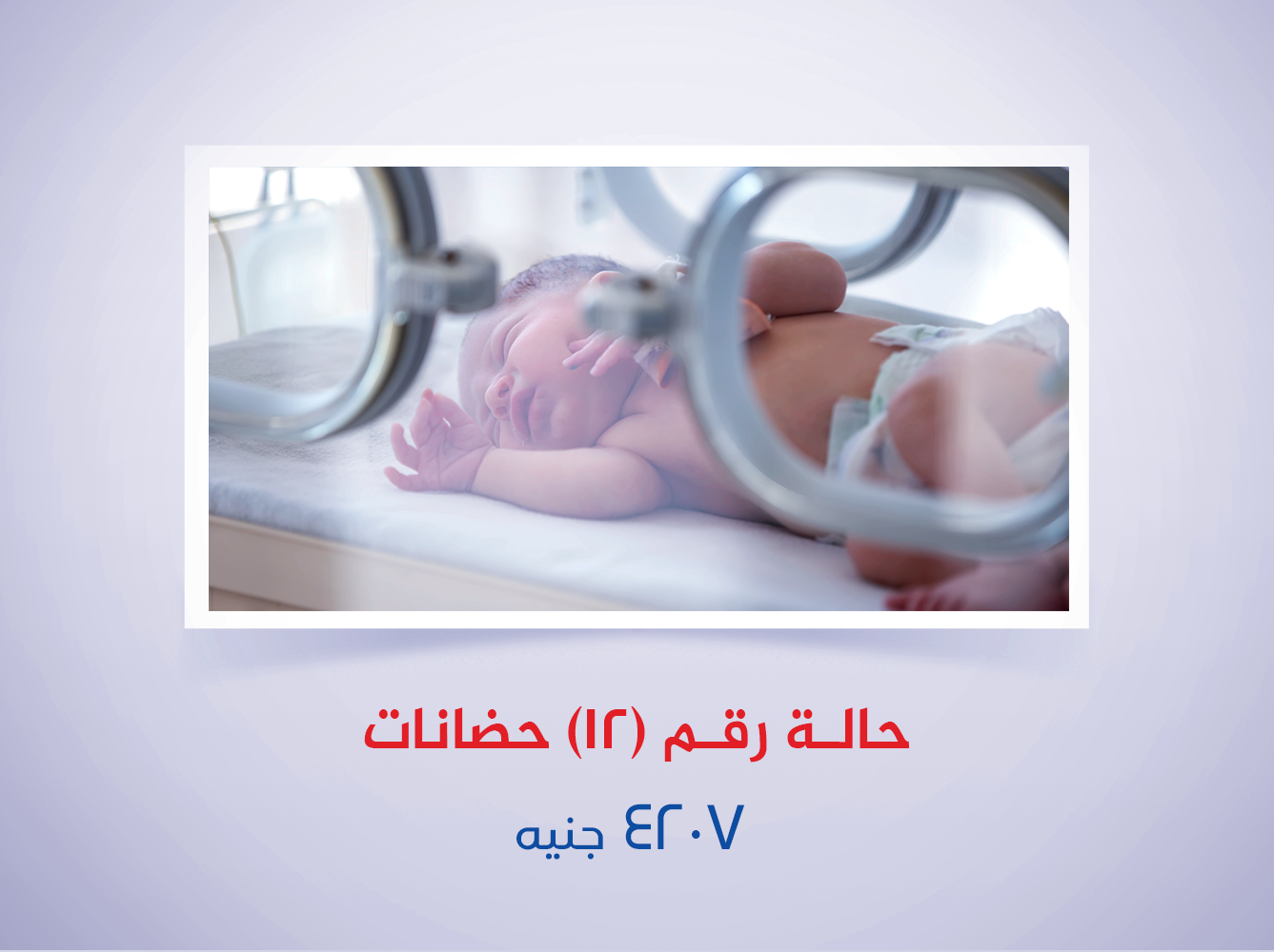 حالة رقم (12) حضانات