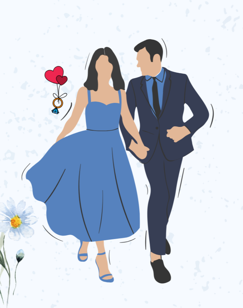 خطوبة سعيدة