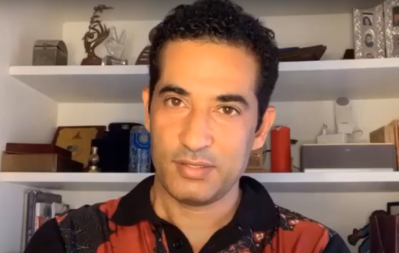 الفنان عمرو سعد يدعم مستشفى 25 يناير