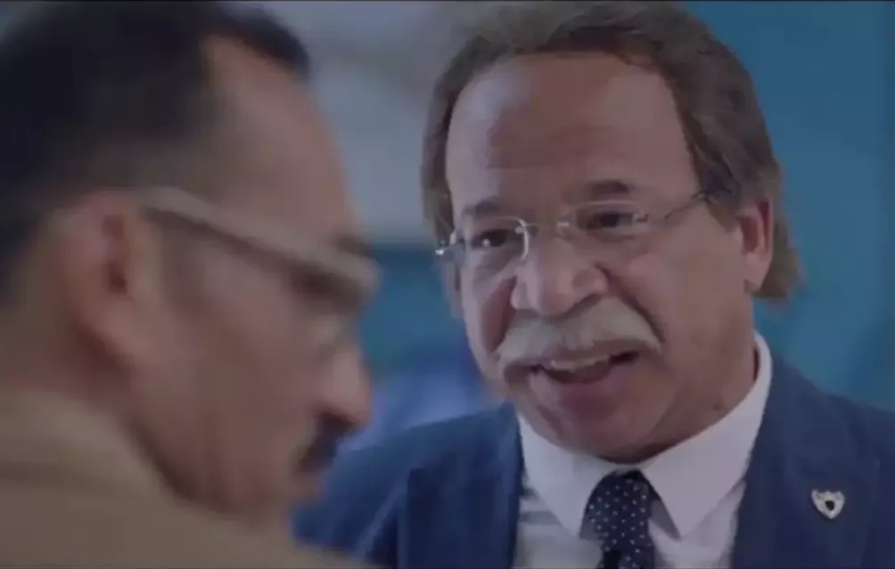 الفنان شريف الدسوقي يدعم مستشفى 25 يناير